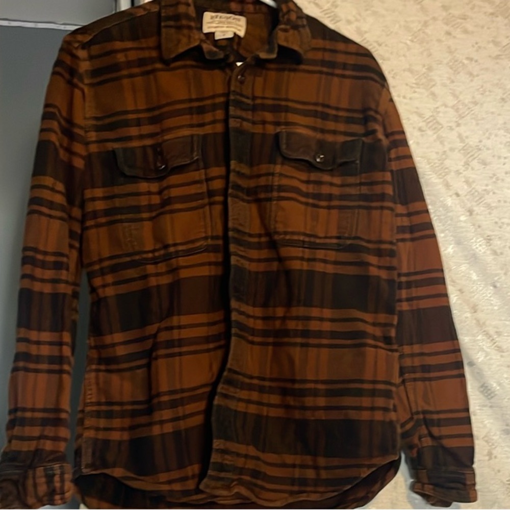 Filson Brown and Black Lightweight Shirt Jacket
